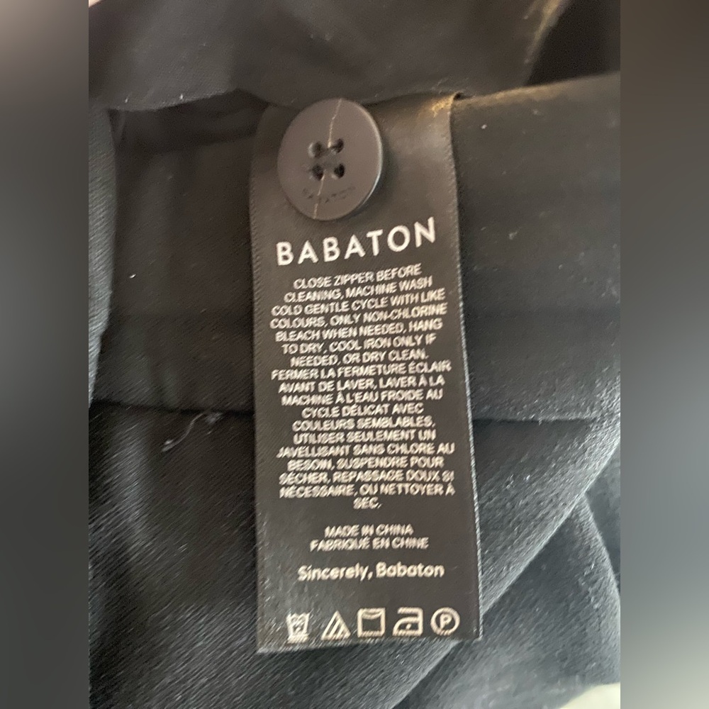 Aritzia Babaton Classic Black Women's Pants - Picture 5 of 6